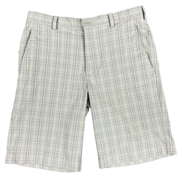 Nike Golf Fit Dry Men's 32 Plaid‎ Shorts - Picture 1 of 4